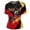 Style15_Red4, variant on 2026 Soccer Game Shirts for Women National Soccer Fan Shirts with Eagle Germany Flag V Neck Short Sleeve Top Game Day Outfit XS-5XL