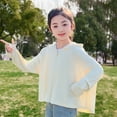 thumbnail image 2 of Taqqpue Kids Zip-Up Long Sleeve Hoodie Girls Boys Sun Protection Shirts Hiking Running Athletic Shirt Lightweight Summer Sunscreen Coat Jacket 5-15Y, 2 of 5