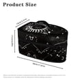 thumbnail image 6 of HELLHERO Garment Steamer Case Starry Sky Pattern Zipper Closure Lightweight Organizer Travel Iron Case, Case Only, 6 of 6