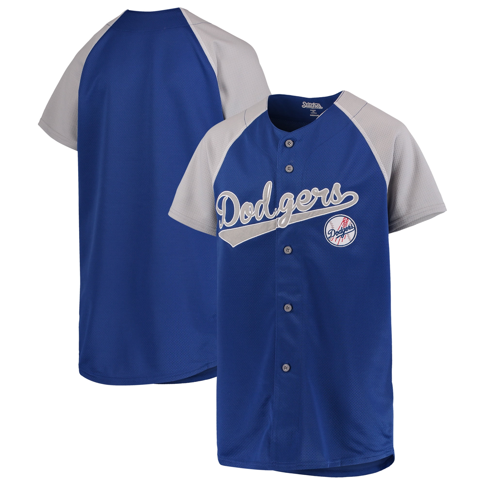 gray dodgers jersey