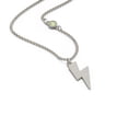 thumbnail image 2 of Lightning Bolt Charm Necklace with Gemstone, 2 of 6
