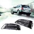 thumbnail image 1 of Juego de 2 rejillas de luz antiniebla para coche para AUDI A4 B9 S-LINE 8W0807681F de alto rendimiento Negro Soledad Rejilla de luz de niebla, 1 of 10