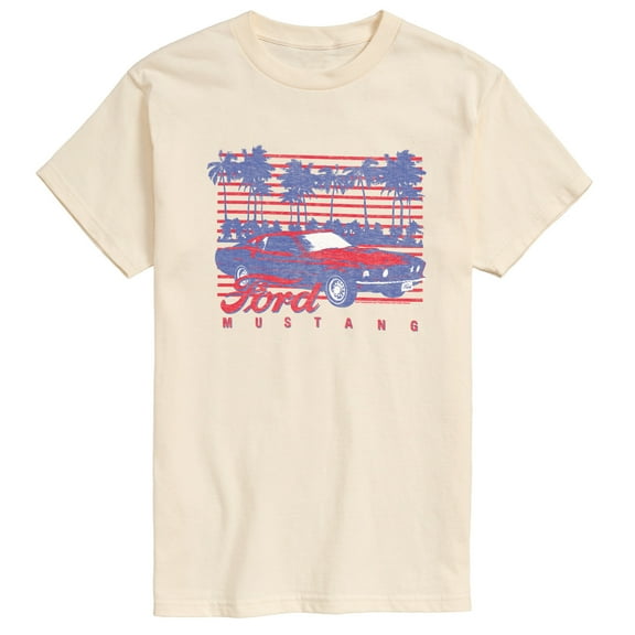 Ford - Ford Mustang Palm Trees - Men's Short Sleeve T-Shirt