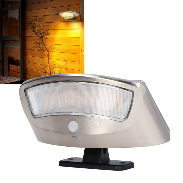 Wall Light, 600LM Motion Sensing Waterproof Design High Brightness 4 Modes Solar Wall Lamp For Outdoor For Courtyard