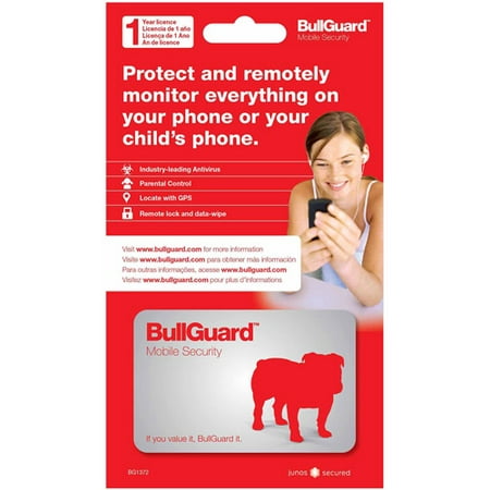 BullGuard Mobile Security 1 Year (Smartphones) (Digital (Best Mobile Security And Antivirus For Android)