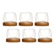 thumbnail image 1 of Tazas de café de vidrio, tazas de café expreso, tazas para beber, taza de vidrio de doble capa para cocina, 1 of 9
