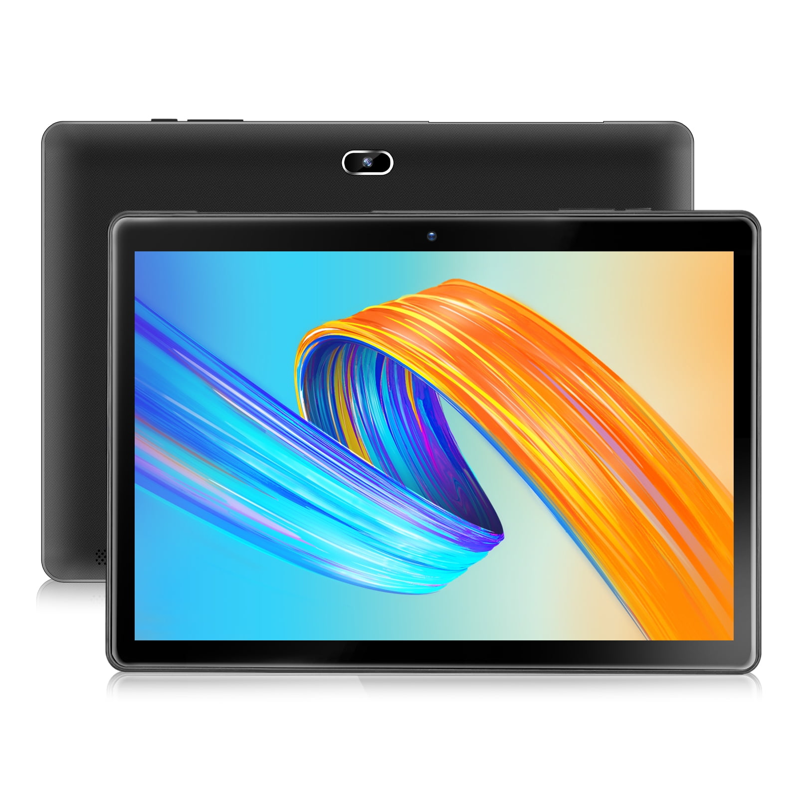 qunyiCO Tablet Y10(10.1"), 32GB Wi-Fi Tablet, 2MP+8MP Camera, 1280x800 IPS, 5000mAh, Black