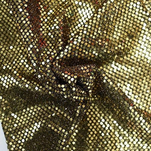 Faux Sequin Knit Fabric Shiny Dot Confetti for Sewing Costumes Apparel
