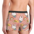 thumbnail image 3 of Goofa Rabbit So Cute Printed Men's Boxer Briefs Underwear, Moisture-Wicking Underwear, Trunk,Soft and Breathable Cotton Underwear-Large, 3 of 9