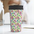 thumbnail image 6 of Rocae Vector Mexican Otomi Style Bright for Stainless Steel Vacuum Insulated Tumbler Coffee Travel Mug Spill Proof with Lid, 6 of 8
