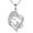 11-november, Citrine, variant on Mother and Daughter Necklace 925 Sterling Silver Heart 12 Birthstone Cubic Zirconia Pendant Necklace Gifts for Mom Women