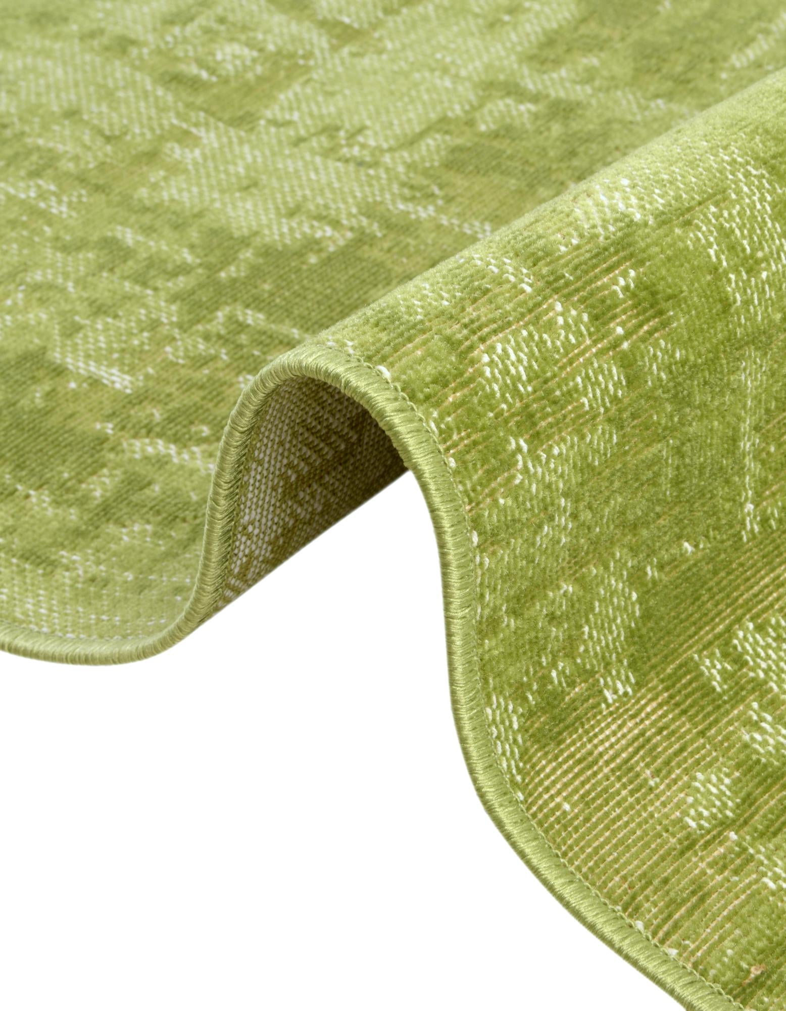 Unique Loom Valencia Collection Area Rug - Seville (2' x 6' 1" Runner Green/Ivory)
