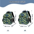 thumbnail image 2 of ALAZA Cute Crocodile Hand Drawn Mini Backpack School Bookbag Age 3-7 Small, 2 of 7