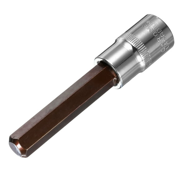 Uxcell 1/2-Inch Drive 12mm Hex Bit Extra Long Socket, S2 Steel
