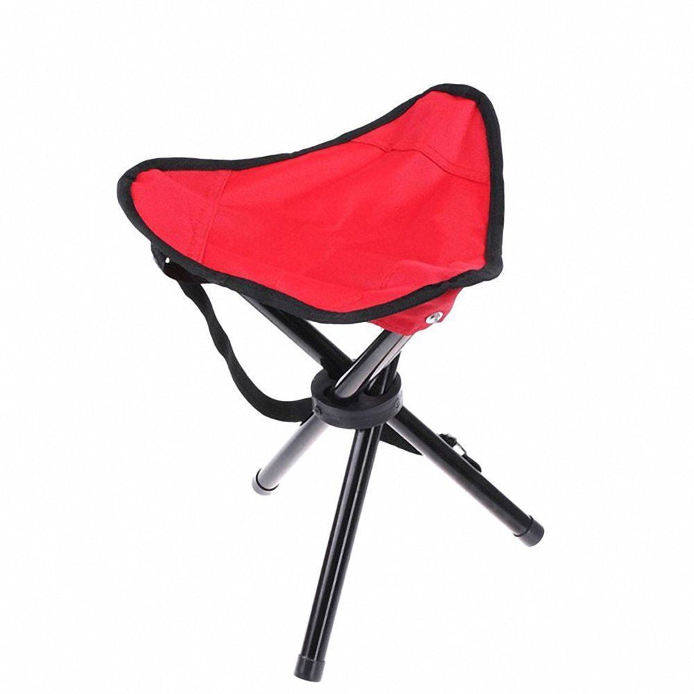Mini Portable Outdoor Folding Tripod Stool, Camping Picnic Chair ,21