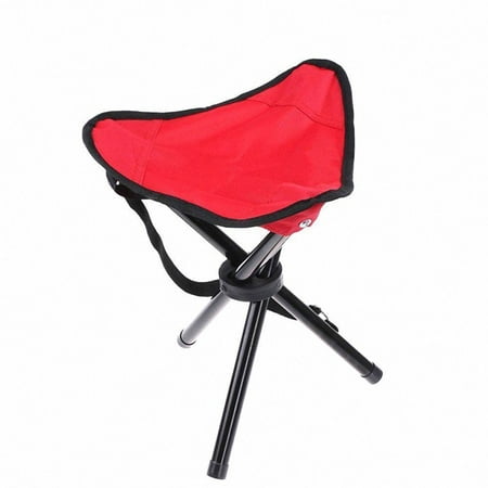camping chair folding stool portable outdoor mini tripod chairs picnic 30cm tri leg fishing beach slacker camp dialog displays option