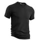 thumbnail image 4 of pstuiky camisetas camisas para hombre, Blusas de cuello redondo y manga corta de seersucker transpirables y de moda para hombre ropa de hombre l, 4 of 4