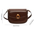 thumbnail image 2 of Bolso Hombro Mujeres Vintage Correa Ajustable Crossbody Exquisito Bolsillo Damas, 2 of 9