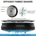 thumbnail image 2 of Fabric Shaver, Lint Remover Rechargeable 3 Speeds 6 Leaf Blades Digital LED Display Remove Pilling for Clothes, Furniture, Sweater, Couch, 2 of 7