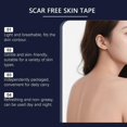 thumbnail image 3 of 1Roll Skin Scar Cover Patch Full Coverage Skin Concealing Tape Breathable Concealing Supplies Skin Friendly For Body Skins, 3 of 5