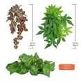 thumbnail image 2 of Ksopiavobs Reptile Plants, Amphibian Hanging Plants with Suction Cup for Snake, Bearded Dragons, Lizards, Geckos, Toads, Hermit Crab Tank Pets Habitat Decorations, 2 of 7