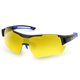 thumbnail image 4 of Gafas de sol deportivas para exteriores negras y azules para ciclismo de montaña, a prueba de viento, con protección UV, para ciclismo, 4 of 8