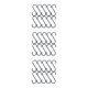thumbnail image 3 of Kearding Ganchos en S duraderos y fáciles de usar de 10 piezas para colgar ganchos en S ganchos en forma de S de alta resistencia ganchos en S Type1 NO1, 3 of 6
