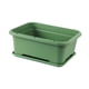 thumbnail image 4 of Macetero de verduras, caja de flores para Patio, porche rectangular, decoración de balcón, alféizar de ventana con bandeja, contenedor, maceta para verde oscuro, 4 of 9