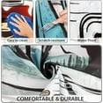 thumbnail image 4 of Picnic Table Cover with Bench Covers 6FT Outdoor Camping Essentials Waterproof Fitted Picnic Table Cloth Wood Texture Fitted Picnic Tablecloth with Elastic(3pcs-72"), 4 of 7