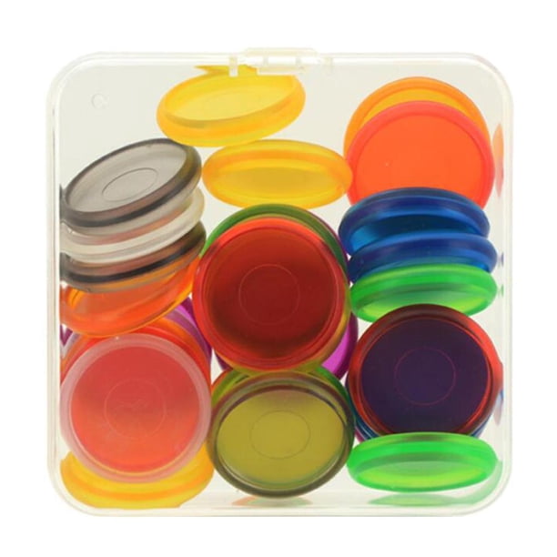 Paquetes de discos de plástico para encuadernación con agujero de hongo, cuaderno de bricolaje, suministros de oficina de 28 mm 28mm