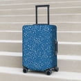 thumbnail image 3 of Wukai Blue Star Print Elastic Luggage Cover: Personalized Protection for Your Suitcase - Fits 19~29-inch, Washable & Durable Travel Companion-Small, 3 of 8