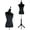 Black, variant on YRLLENSDAN 59-67 Inch Mannequin Body Dress Mannequin with Stand Height Adjustable Sewing Mannequin Female Mannequin Full Body Dress Forms Dress Form Mannequin for Sewing Mannequin Torso Female, White