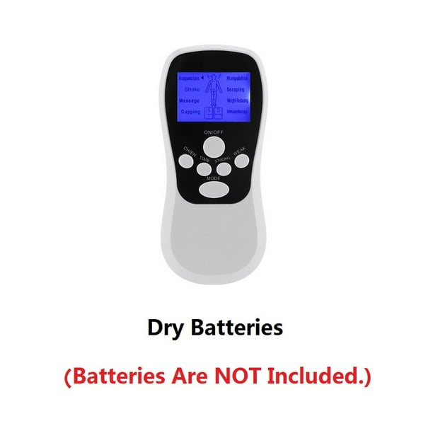 EMS-máquina eléctrica para masaje corporal, electroestimulador muscular con acupuntura, masajeador de terapia Digital, 8 modos
