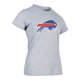 thumbnail image 3 of NFL Playera Aficionado Básica Buffalo Bills Gris para Mujer, Talla Chica, 3 of 5