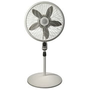 Lasko Elegance & Performance 18 Pedestal Fan with Remote, 54.5 H, White, 1850, New