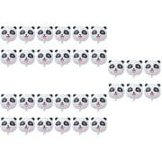 WORGEOUS 5 Pack Giant Panda Foil Balloons Balloon Arch Kit Cute Design for Baby and Dad
