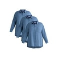 thumbnail image 5 of Time and Tru Women's Double Cloth Cotton Shirt with Long Sleeves, Sizes XS-XXXL, 5 of 5