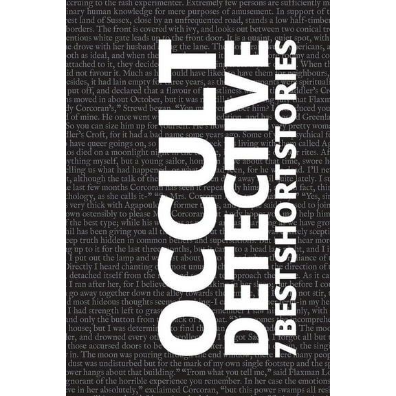 7 best short stories - Occult Detective (Paperback)