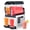 black
860W
,36L, variant on Commercial Slushie Machine, 500W Frozen Drink & Margarita Maker, Single Tank Slushy Machine for Bar, Cafe, ICE 12L/15L