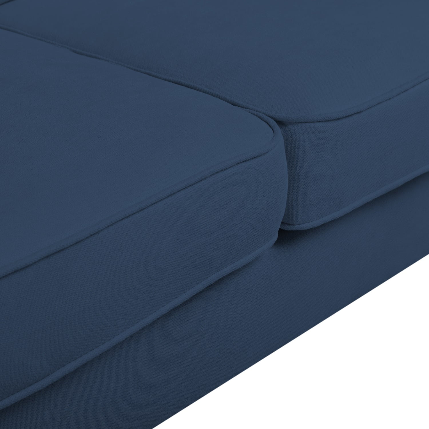 Kadyn 77.2" Fabric Sofa, Upholstered Lounge Couch with Square Arm, Modern Fabric Couch for Living Room, Navy Blue Kadyn 77.2" Fabric Sofa, Upholstered Lounge Couch with Square Arm, Modern Fabric Couch for Living Room, Navy Blue