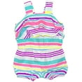 thumbnail image 1 of Carter s Sleeveless Girls Romper Stripes 6 months, 1 of 2