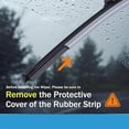thumbnail image 2 of xianlin-Wiper Blades for Honda HRV 2023 2024, OEM Quality Windshield Wipers 26 17 In and Rear Wiper Blade, Easy to Install Replacement Wipers Set of 3, 2 of 4