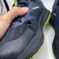 thumbnail image 4 of New Balance Nitrel Mens Size 8 Navy/Green Running Shoes Sneakers Mtntrlb5 Ripped, 4 of 5