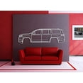 thumbnail image 2 of LaModaHome 2022 Grand Wagoneer WS (4th Gen) Metal Silhouette Wall Art, 2 of 5