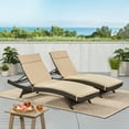 thumbnail image 2 of GDF Studio Albany Textured Beige Lounge Cushion Only (Set of 2), 2 of 6