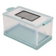 thumbnail image 4 of Hamster Cage, Transparent Hamster  Thickened Recess Stacking Design  For Play For Cole Duck For Golden Hamster Black,Blue, 4 of 8