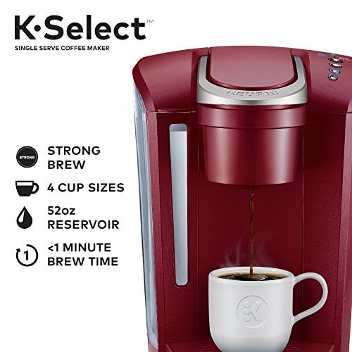 Keurig K Select Coffee machine matte white Walmart