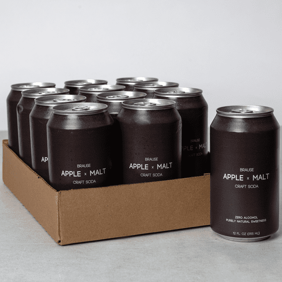 Brause Malt Soda – German Craft Soda, Award Finalist, Non-Alcoholic, No Sugar Added
