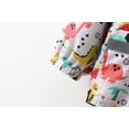 thumbnail image 6 of lnmuld Raincoats for Kids Stylish Girls Hooded Raincoat with Playful Cartoon Print Fashionable Windproof Trench Coat Outerwear for Young Ladies Size:6-7 Years, 6 of 9