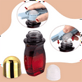 thumbnail image 2 of 4Pcs Rollerball Bottles Set 50ml Gradient Red Glass Deodorant Roller Bottle and Opener Perfume Bottles Gold,4 * roller bottles bottle 2 * blue opener,Gold, 2 of 6